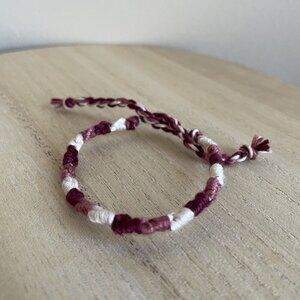 Sanna Bracelet, anklet, trendy, comfortable, tie, embroidery thread, woven, gift